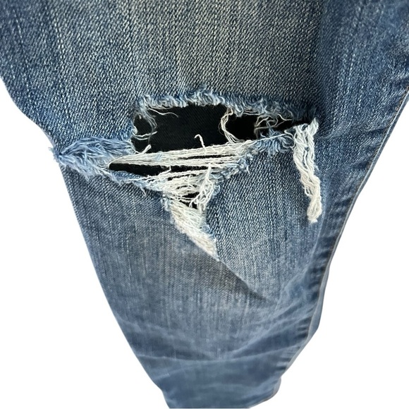 Madewell 9” Mid-Rise Skinny Jeans With Distressing Size 29 - Picture 3 of 12